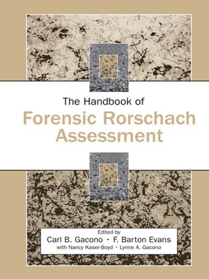 cover image of The Handbook of Forensic Rorschach Assessment